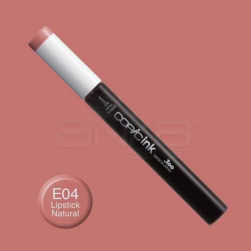 Copic İnk Refill 12ml E04 Lipstick Natural - E04 Lipstick Natural