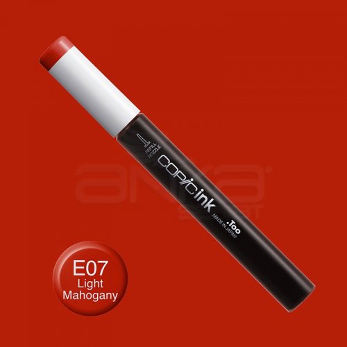 Copic İnk Refill 12ml E07 Light Mahogany - E07 Light Mahogany