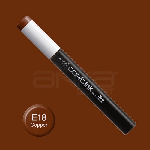 Copic İnk Refill 12ml E18 Copper - E18 Copper