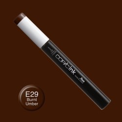 Copic - Copic İnk Refill 12ml E29 Burnt Umber (1)