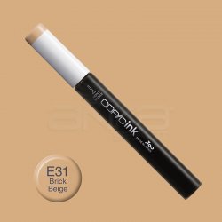 Copic - Copic İnk Refill 12ml E31 Brick Beige