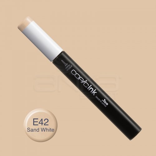Copic İnk Refill 12ml E42 Sand White - E42 Sand White
