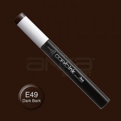 Copic - Copic İnk Refill 12ml E49 Dark Bark