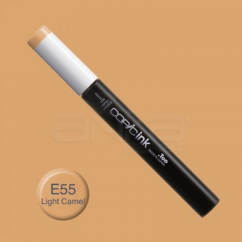Copic İnk Refill 12ml E55 Light Camel - E55 Light Camel