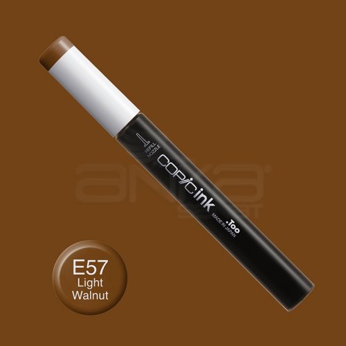 Copic İnk Refill 12ml E57 Light Walnut - E57 Light Walnut