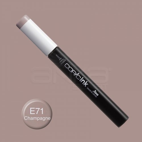 Copic İnk Refill 12ml E71 Champagne - E71 Champagne