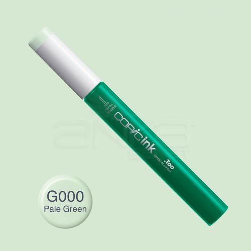 Copic İnk Refill 12ml G000 Pale Green - G000 Pale Green