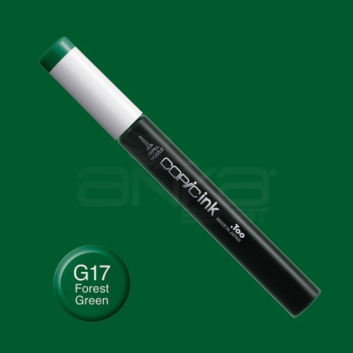 Copic İnk Refill 12ml G17 Forest Green - G17 Forest Green