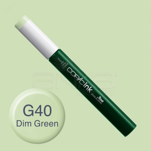 Copic İnk Refill 12ml G40 Dim Green - G40 Dim Green