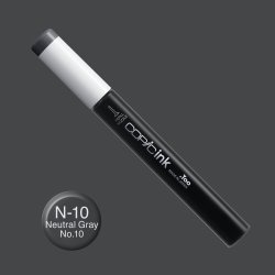 Copic - Copic İnk Refill 12ml N-10 Neutral Gray 10 (1)