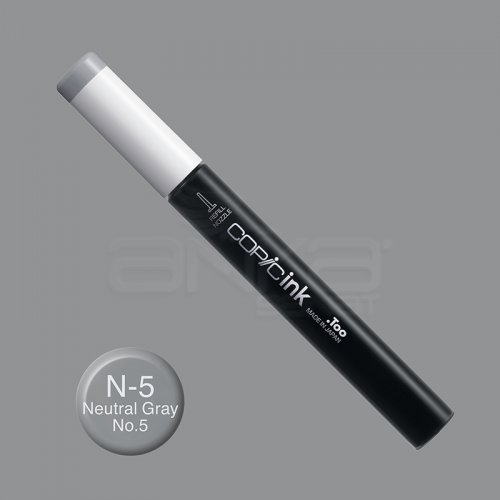 Copic İnk Refill 12ml N-5 Neutral Gray No.5