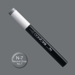 Copic İnk Refill 12ml N-7 Neutral Gray No.7 - Thumbnail