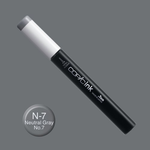 Copic İnk Refill 12ml N-7 Neutral Gray No.7