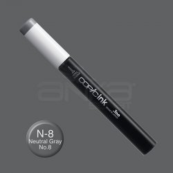 Copic - Copic İnk Refill 12ml N-8 Neutral Gray 8