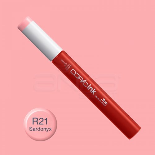 Copic İnk Refill 12ml R21 Sardonyx - R21 Sardonyx