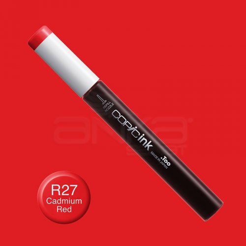 Copic İnk Refill 12ml R27 Cadmium Red - R27 Cadmium Red