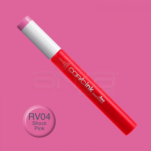 Copic İnk Refill 12ml RV04 Shock Pink - RV04 Shock Pink