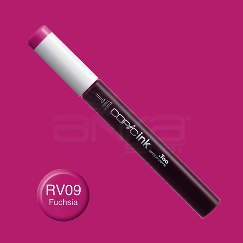 Copic İnk Refill 12ml RV09 Fuchsia - RV09 Fuchsia