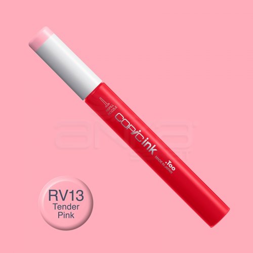 Copic İnk Refill 12ml RV13 Tender Pink - RV13 Tender Pink
