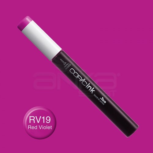 Copic İnk Refill 12ml RV19 Red Violet - RV19 Red Violet