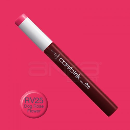 Copic İnk Refill 12ml RV25 Dog Rose Flower - RV25 Dog Rose Flower