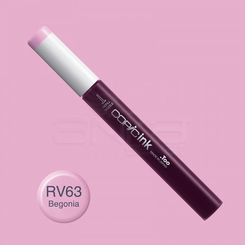 Copic İnk Refill 12ml RV63 Begonia - RV63 Begonia