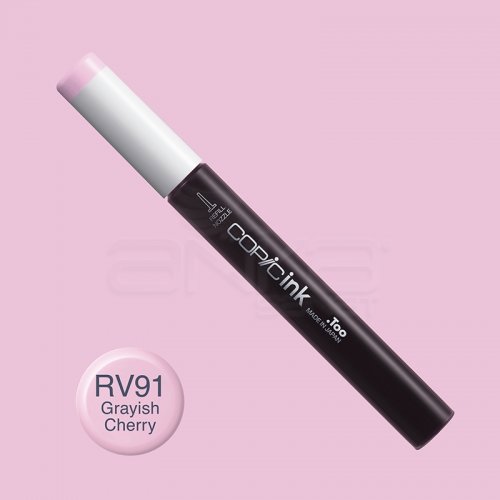 Copic İnk Refill 12ml RV91 Grayish Cherry - RV91 Grayish Cherry