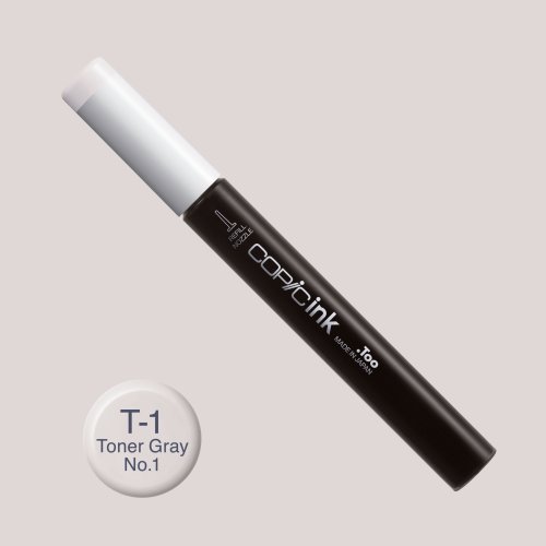 Copic İnk Refill 12ml T-1 Toner Gray 1