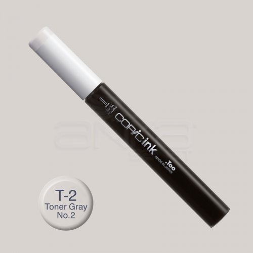 Copic İnk Refill 12ml T-2 Toner Gray No.2 - T-2 Toner Gray No.2