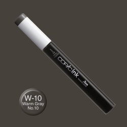 Copic - Copic İnk Refill 12ml W-10 Warm Gray 10 (1)