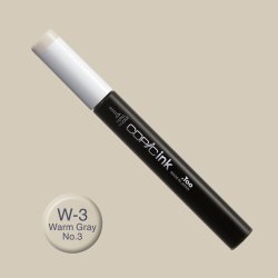 Copic - Copic İnk Refill 12ml W-3 Warm Gray No.3 (1)