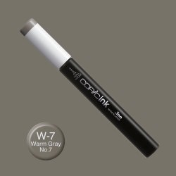 Copic - Copic İnk Refill 12ml W-7 Warm Gray 7 (1)