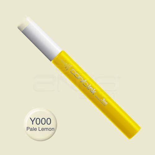 Copic İnk Refill 12ml Y000 Pale Lemon - Y000 Pale Lemon