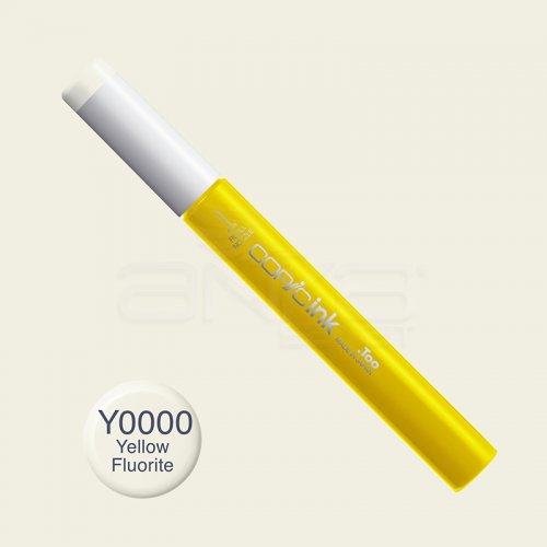 Copic İnk Refill 12ml Y0000 Yellow Fluorite - Y0000 Yellow Fluorite
