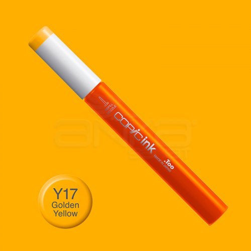 Copic İnk Refill 12ml Y17 Golden Yellow - Y17 Golden Yellow