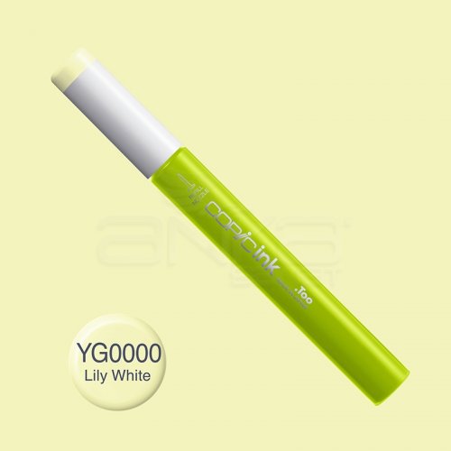 Copic İnk Refill 12ml YG0000 Lily White - YG0000 Lily White