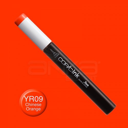 Copic İnk Refill 12ml YR09 Chinese Orange - YR09 Chinese Orange