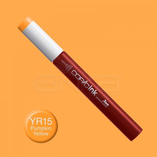 Copic İnk Refill 12ml YR15 Pumpkin Yellow - YR15 Pumpkin Yellow