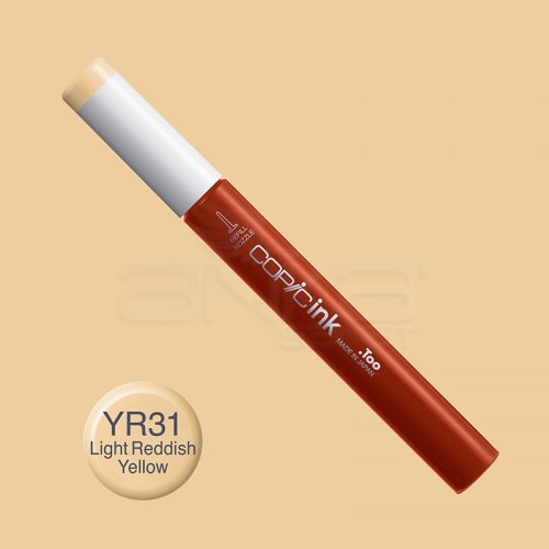 Copic İnk Refill 12ml YR31 Light Reddish Yellow - YR31 Light Reddish Yellow