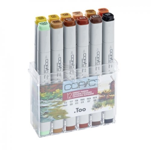 Copic Marker 12li Set Autumn Colors