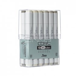 Copic Marker 12li Set Warm Grey - Thumbnail