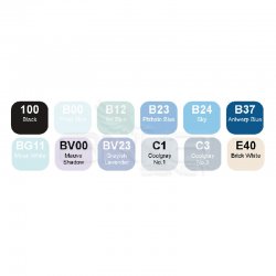 Copic Marker 12li Set Winter Colors - Thumbnail