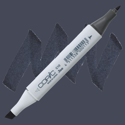 Copic Marker No:C10 Cool Gray - C10 Cool Gray