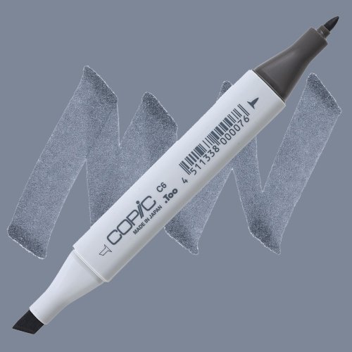 Copic Marker No:C6 Cool Gray - C6 Cool Gray