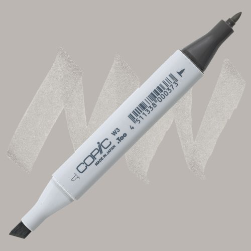 Copic Marker No:W3 Warm Grey - W3 Warm Grey