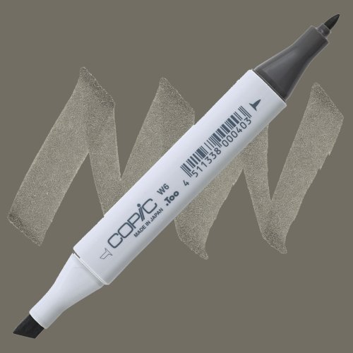 Copic Marker W6 Warm Grey - W6 Warm Grey