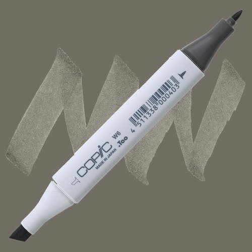 Copic Marker No:W6 Warm Grey - W6 Warm Grey