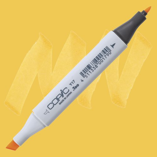 Copic Marker No:Y17 Golden Yellow - Y17 Golden Yellow