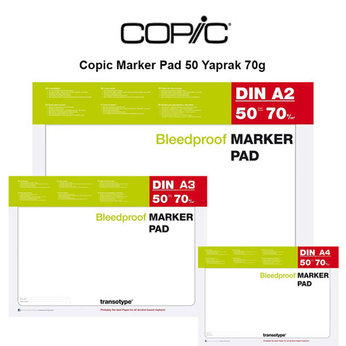 Copic Marker Pad 50 Yaprak 70g