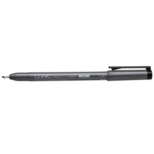 Copic Multiliner Teknik Çizim Kalemi Black 1.0mm